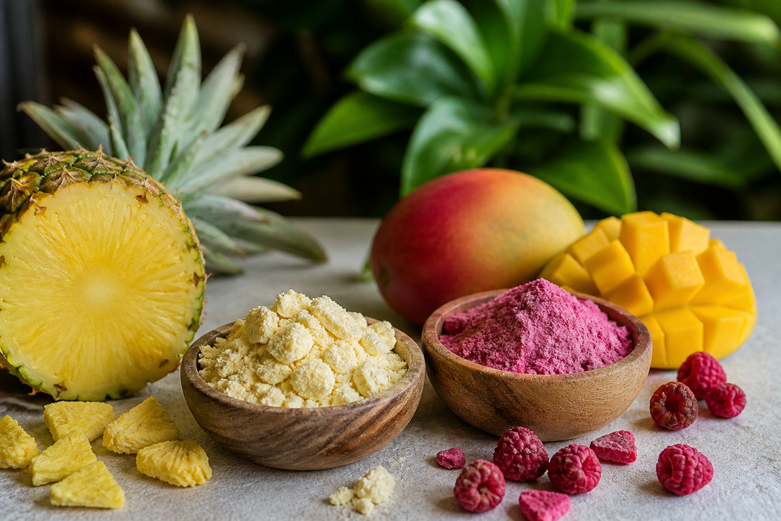 Čisté ingredience a hlavně lyofilizované ovoce
